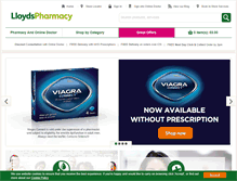 Tablet Screenshot of lloydspharmacy.com